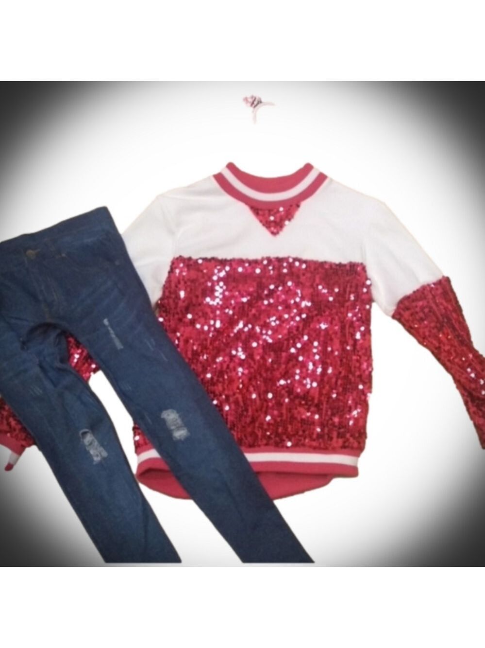 WEISSMAN NWOT girl's Play Hard 3 piece dance costume!